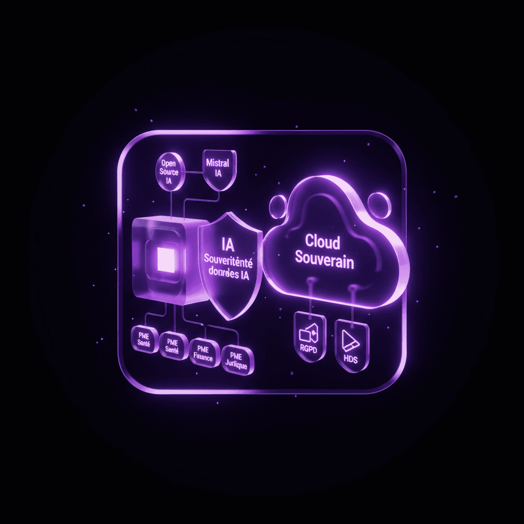 IA on-premise vs cloud : souveraineté des données pour PME sensibles (santé, finance, juridique) article image