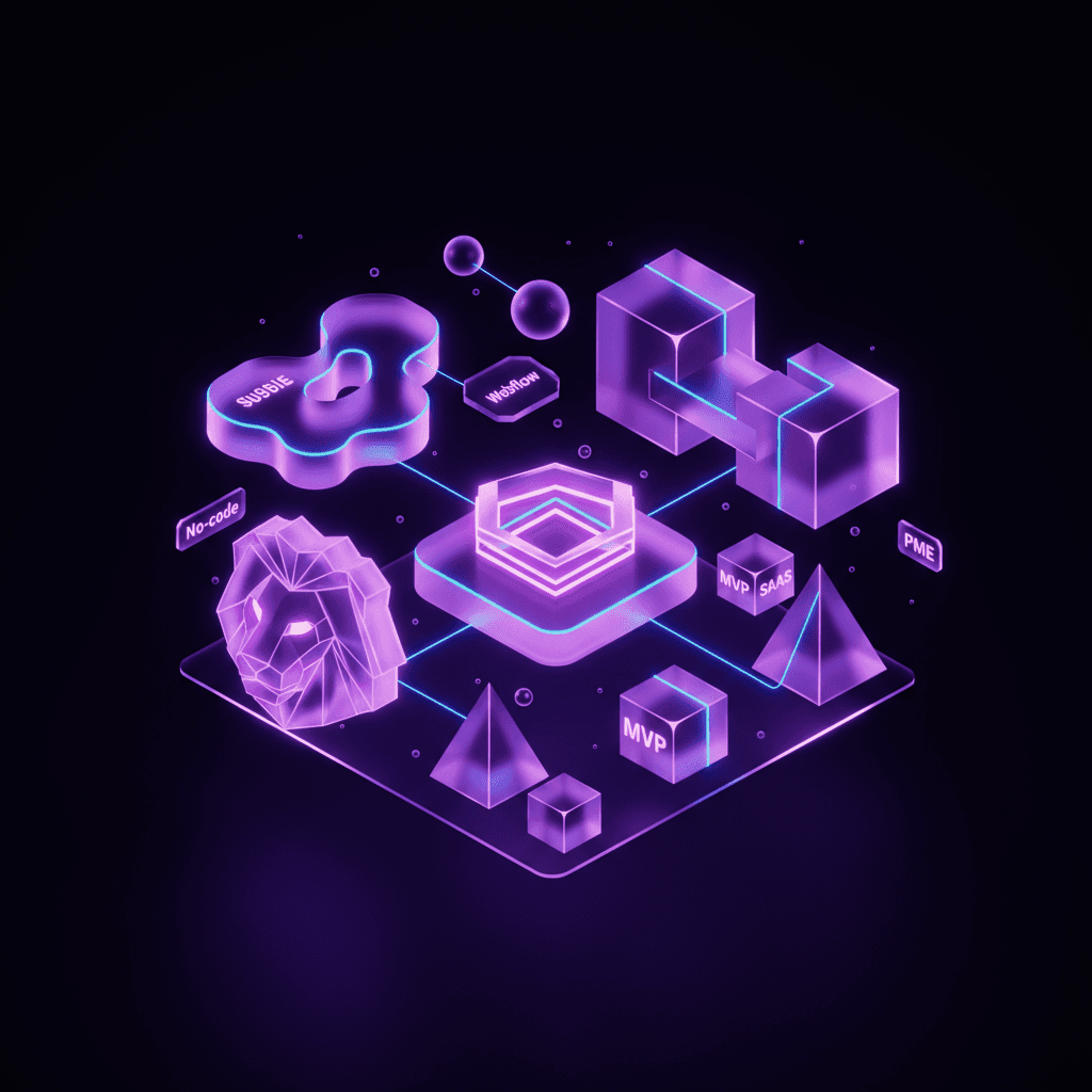 No-code vs développement sur-mesure à Lyon : comment choisir selon votre projet et votre budget en 2025 article image