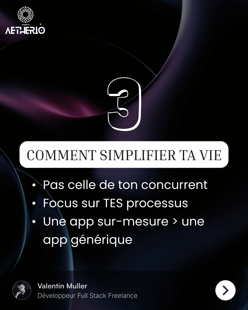 Ce qui simplifierait ta vie