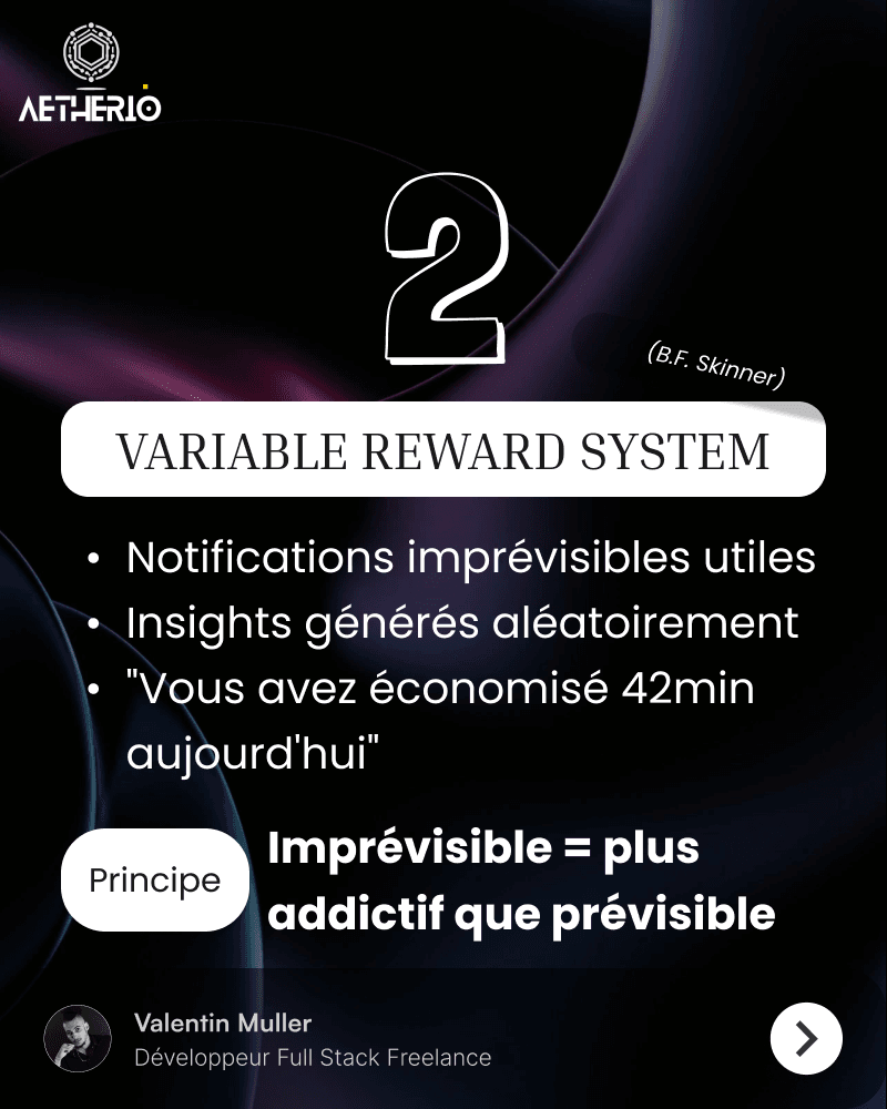 Variable Rewards - Neuromarketing SaaS