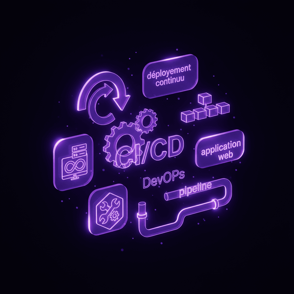 Déploiement continu application web avec CI/CD pipeline