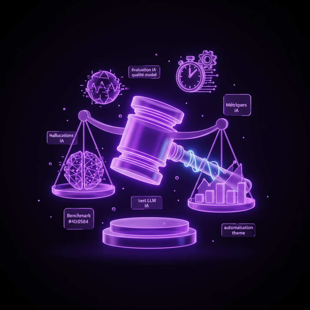 LLM as judge évaluation modèle IA