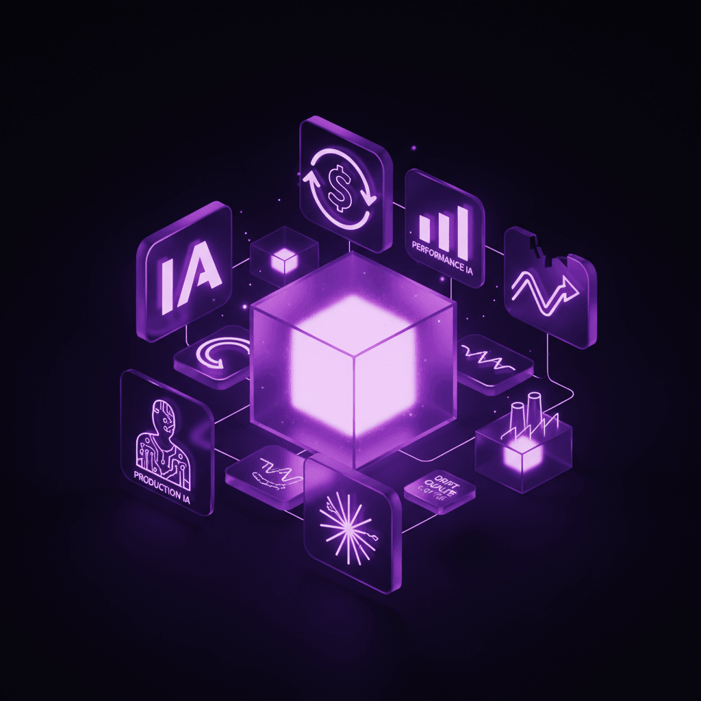 Graphique de performance IA sur 6 mois