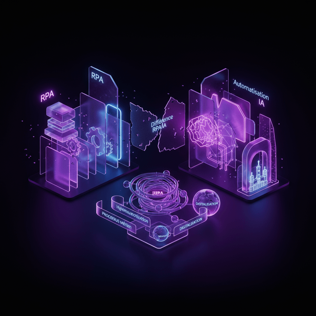 Différence entre RPA et Automatisation IA