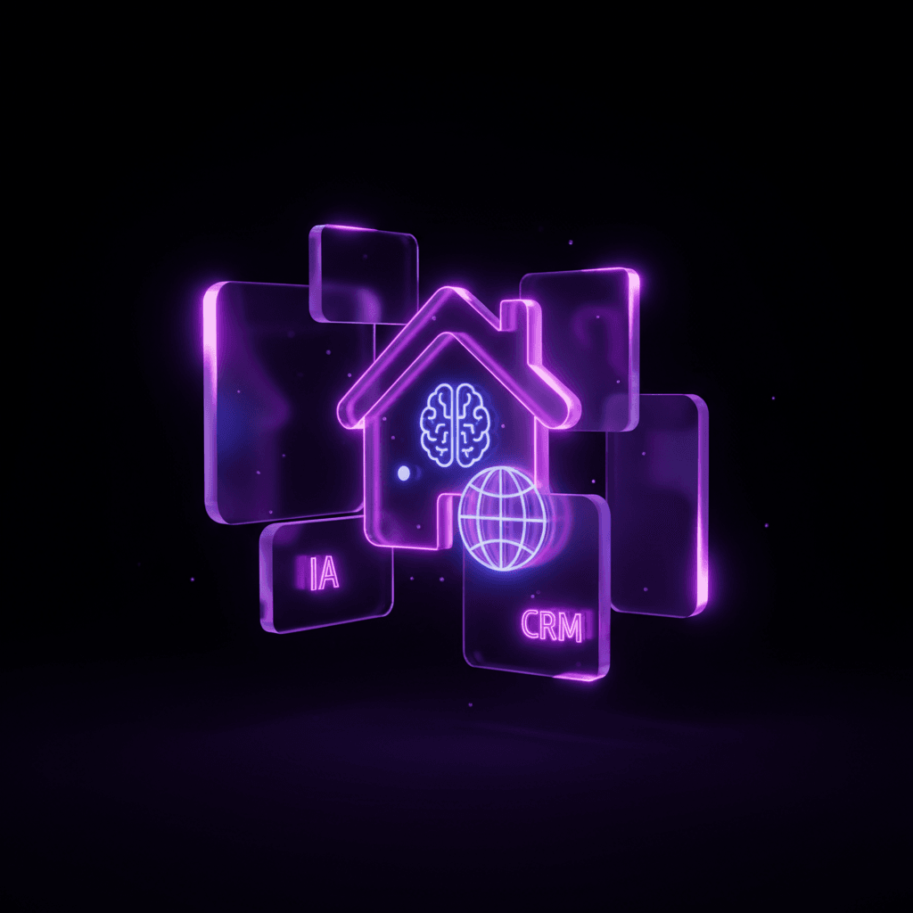 Real estate agent using a tablet for a custom application, viewing data and graphs
