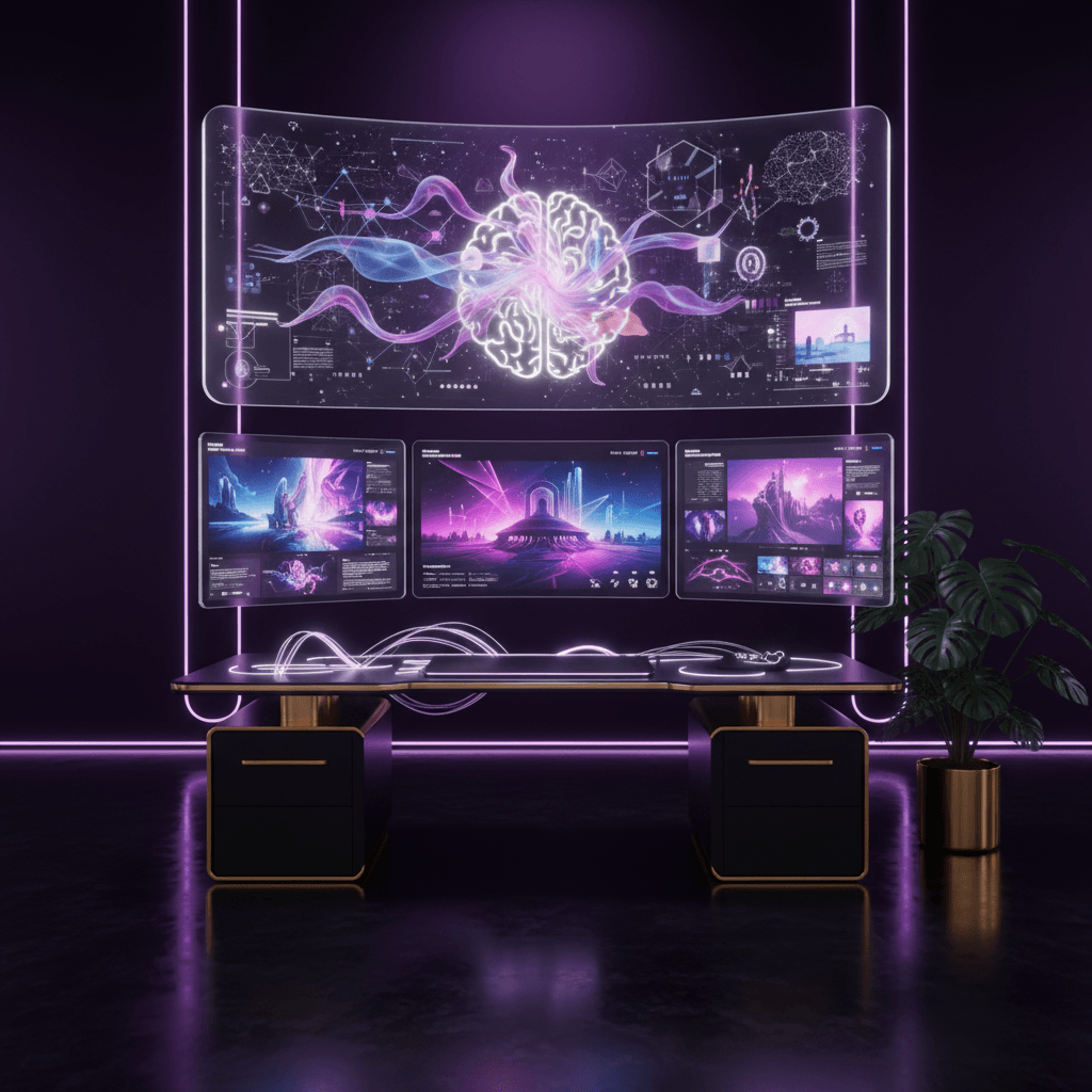 Design génératif et IA révolutionnent la création en 2025