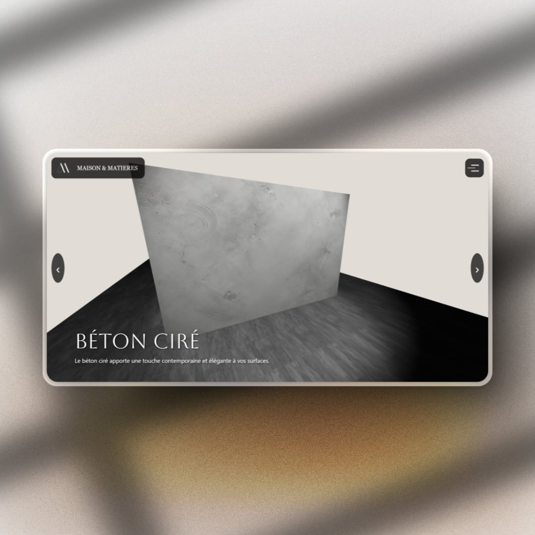 Maison & Matières - Détail